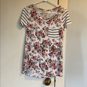 Floral tee